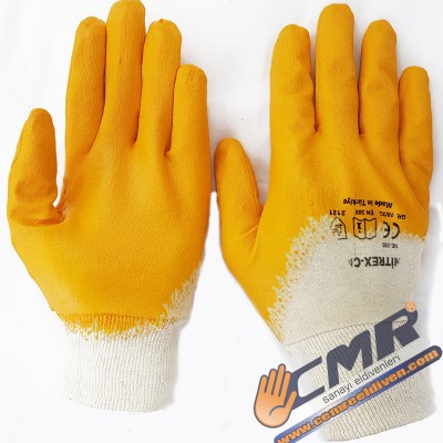 Nitrex-Cmr N-350 Sarı Nitril Eldiven